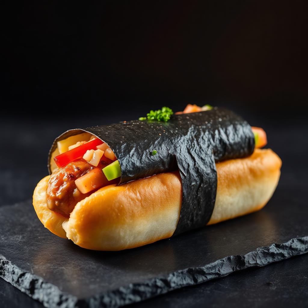 Hot Dog de Sushi